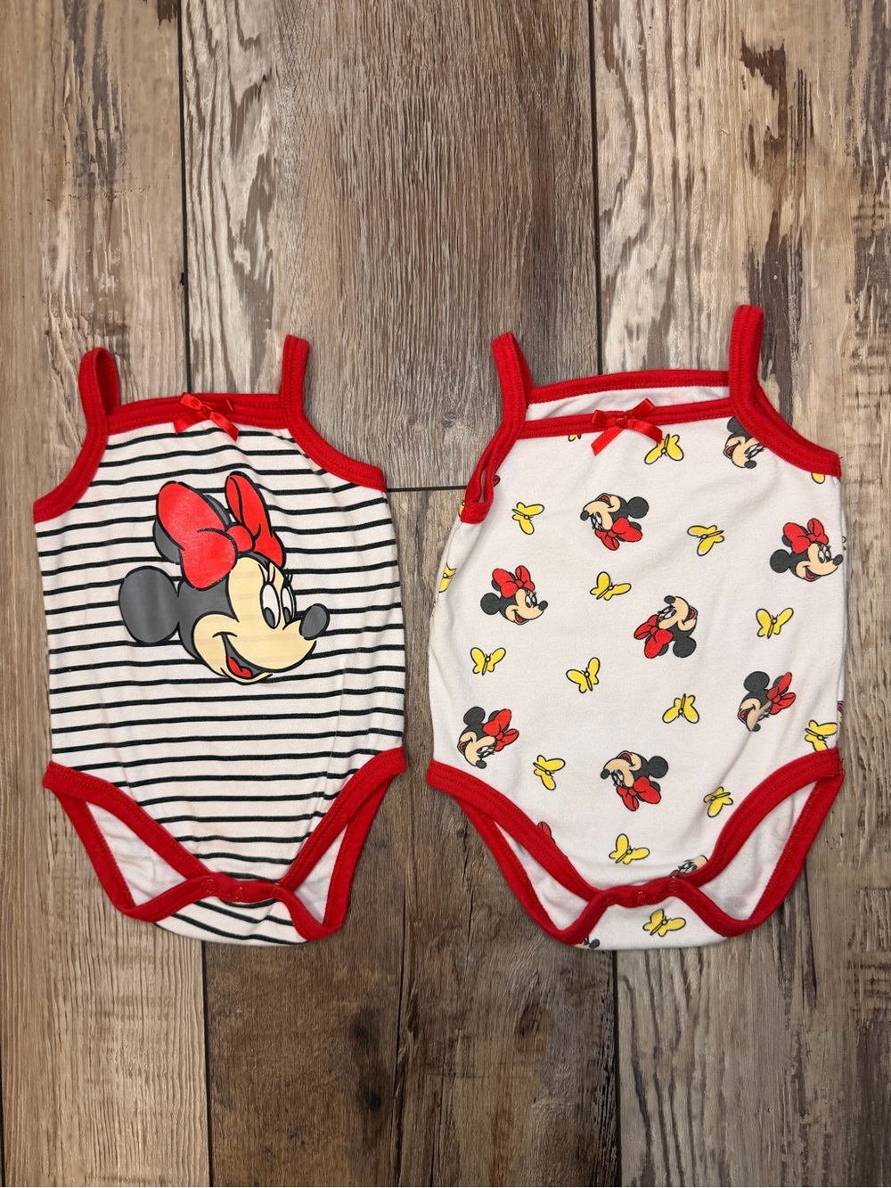 Disney Minnie Mouse Bodysuit (Pack of 2)